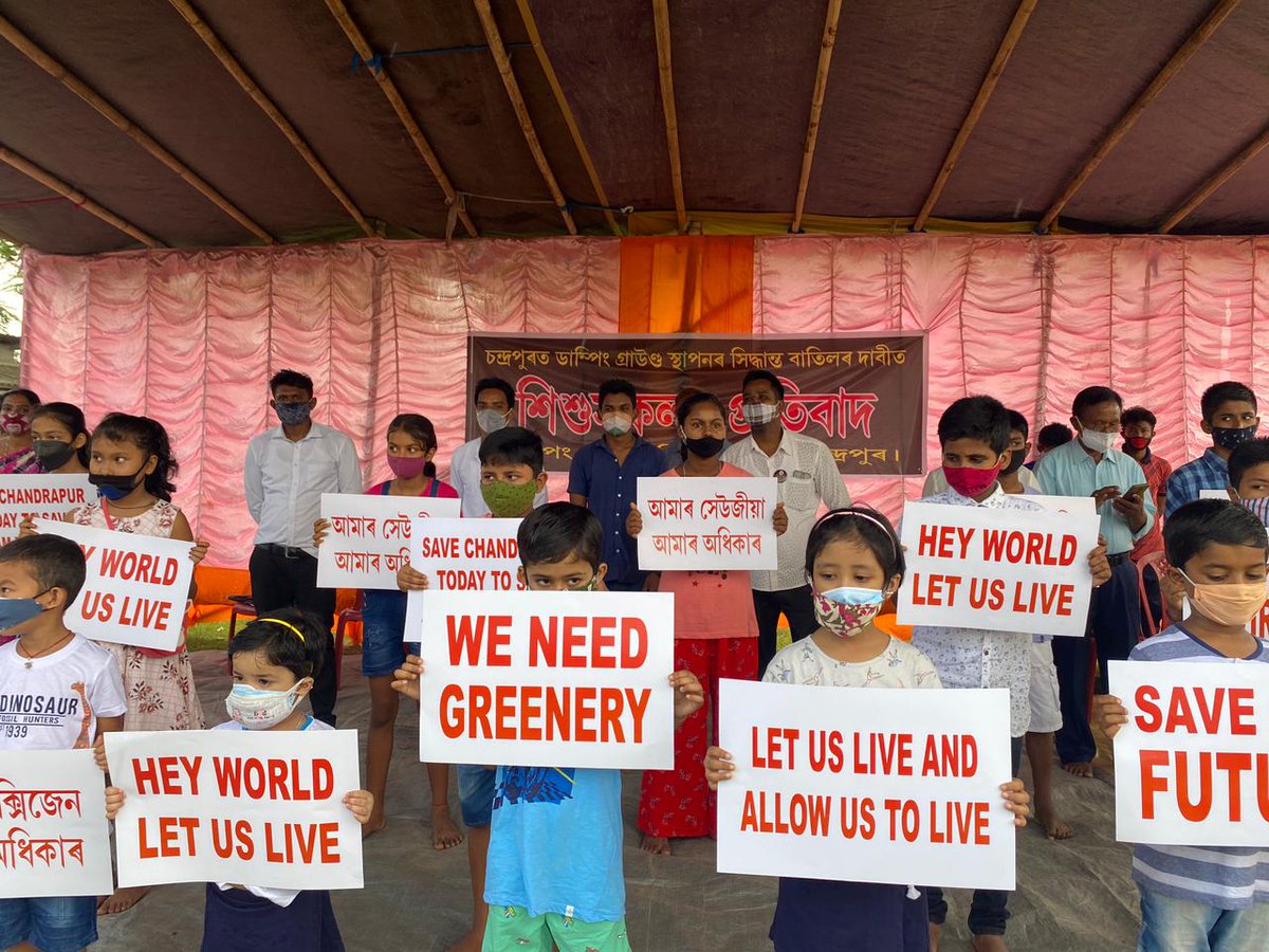 disputatio2017's tweet photo. 2 weeks of continuous protests. People of Chandrapur won't accept dumping ground.

#SayNoToDumpingGround #SaveChandrapur #SaveAmchangSavePobitora #SaveKolongSaveDigaru #SaveBrahmaputra 

@CMOfficeAssam @PMOIndia @AshwiniKChoubey @byadavbjp @atulborabjp @Pijush_hazarika @JPNadda https://t.co/D529k71adu