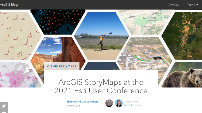 SpatialAce's tweet image. Here&apos;s a guide to all of the sessions featuring #ArcGIS #StoryMaps you won&apos;t want to miss at the 2021 #Esri User Conference. ow.ly/HmnP102OkK9 #EsriUC #GIS #geospatial #spatial #map #location #storytelling