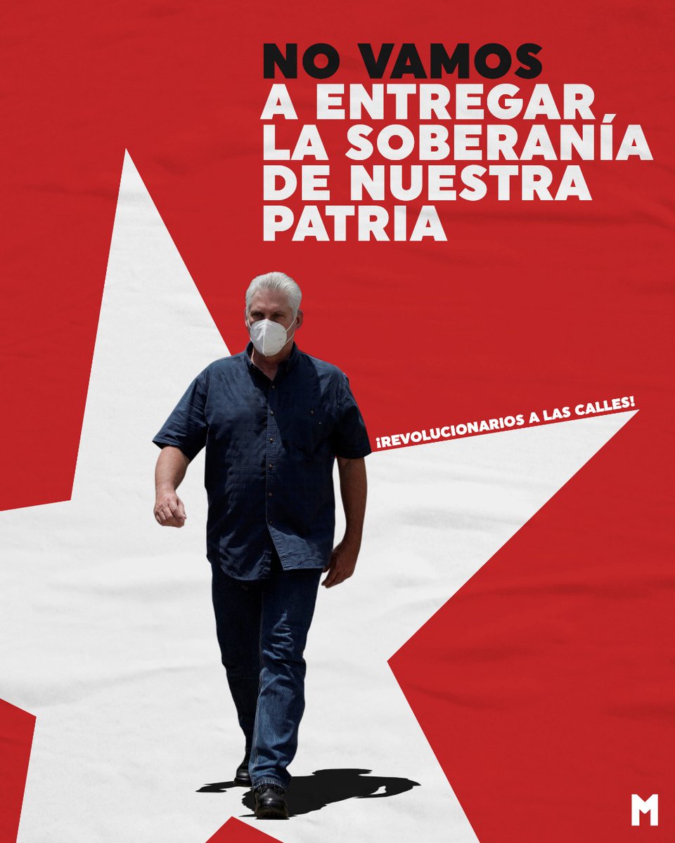 BrunoRguezP's tweet photo. .@DiazCanelB: "De manera muy cobarde, sutil, oportunista y perversa (...) estos que siempre han estado aprobando el bloqueo y q sirven como mercenarios (...), empiezan a aparecer con doctrinas de ayuda humanitaria y de corredor humanitario. Todos sabemos de dónde vienen. https://t.co/SG5CK2ywJG