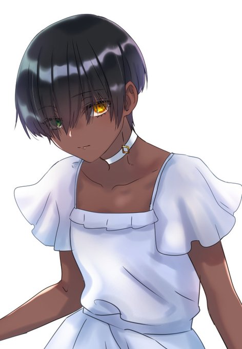 せっかくなので顔アップとおまけです…ツリ目下がり眉が好きなんだ… 