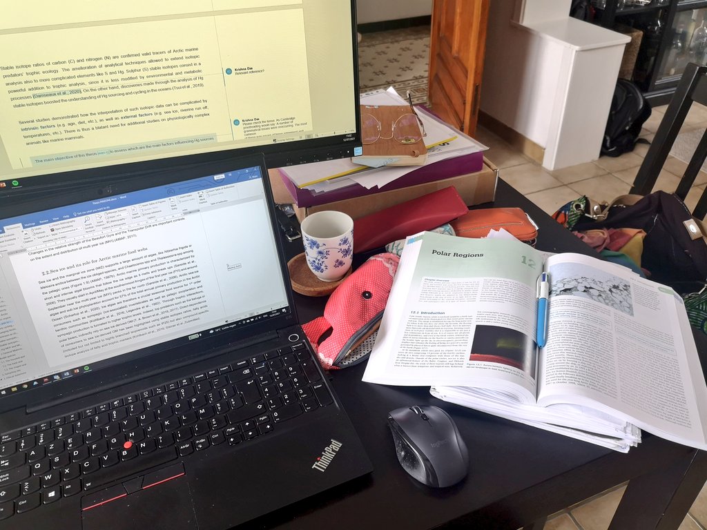 MissMpinzone's tweet photo. Sometimes going back to #books feels nice.
Today's questions:
1. How does #Arctic #SeaIce form?
2. How does it influence #Mercury
production?
π€π§
#PolarEcology #SeaIceFormation #phdchat #thesiswriting #amwriting #CoffeeTalk #CoffeeLover https://t.co/QncDg1NKGw