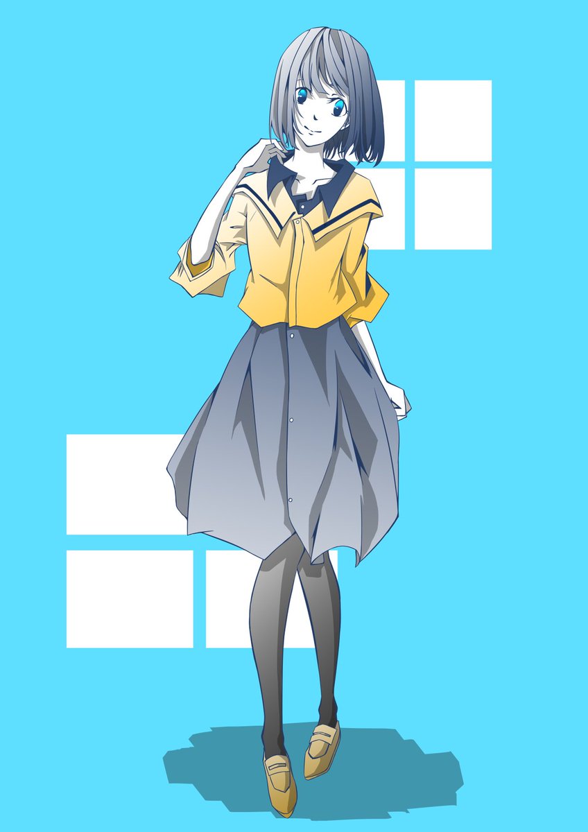 お出かけ女の子 黒崎 龍賢のイラスト お出かけ女の子 黒崎 龍賢のイラスト