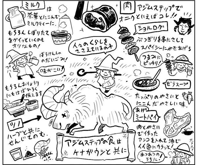 今日のおいしい冒険はアジムステップでした
#FF14
#FF14イラスト 