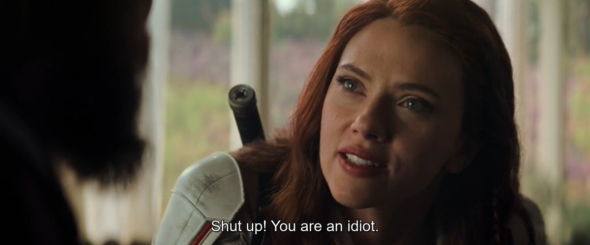 alltoowidow's tweet photo. #BlackWidow washes most mcu films solely because of the way it ended men https://t.co/EWL8zhyXMq