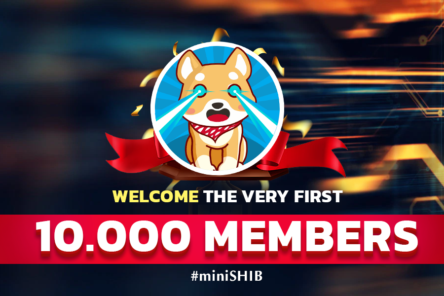 realminishib's tweet photo. We've reached 10,000 followers today. Thank you so much for following and interacting with us.

#miniSHIB #ShibaInu #miniShibaToken #miniShibaInu #DOGE #DOGECOIN #miniDOGE 
@elonmusk https://t.co/iqh2nfOefN