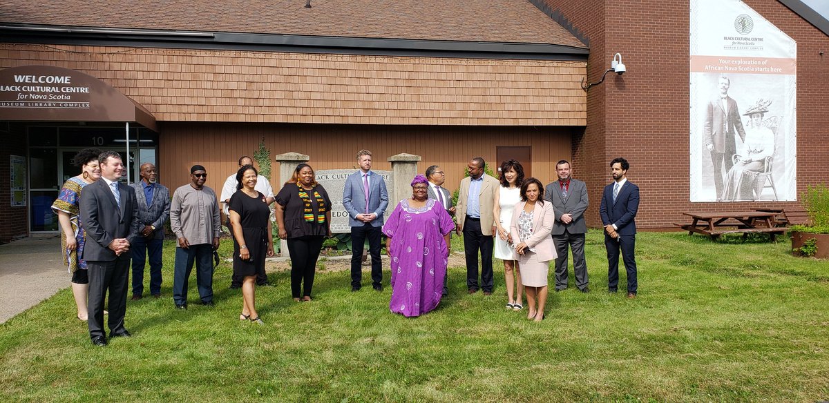 Premier Rankin makes a historic announcement to fund the African Nova Scotian Justice Institute <a href="/BCC_NS/">Black Cultural Centre for Nova Scotia</a>  Watch via livestream youtube.com/watch?v=jZ87dC…