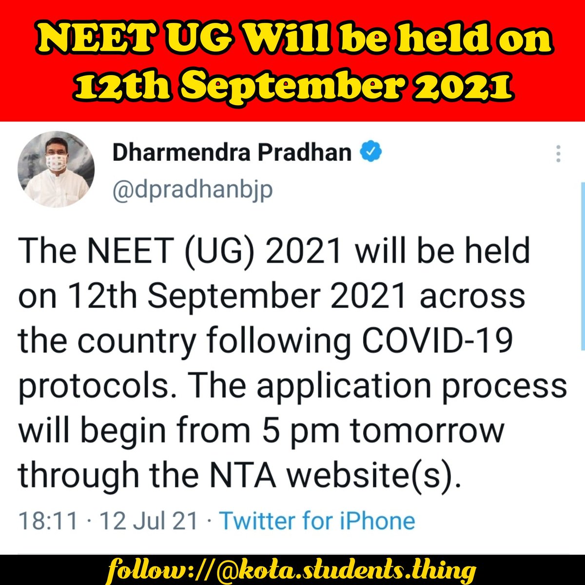KotaThings's tweet photo. #neetug #neetaspirants https://t.co/ifWSN2n6eM
