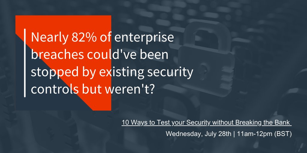 SecrutinyLtd's tweet image. Understand how to test your security functions with readily available tools on July 28th from 11 am to 12 pm (BST) with Secrutiny's CTO, Phil Davies. @SASIGEvents 
secru.it/3qUXywY #SecurityTesting #InfoSec #IntelligenceTools