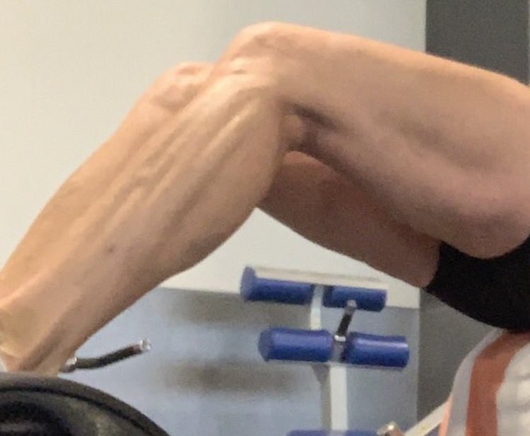 @PaulaMaier3 #MuscleStriations are what separate the (wo)men fr the (girls)boys. They get ya the ultra-dry, peeled & shredded look. You’ve  seen #Schwarzenegger w his ripped physique?🧐
Yep, muscle striation. @PaulaMaier3 has well developed, striated leg muscles. Weight work + clean eating.💪🏽