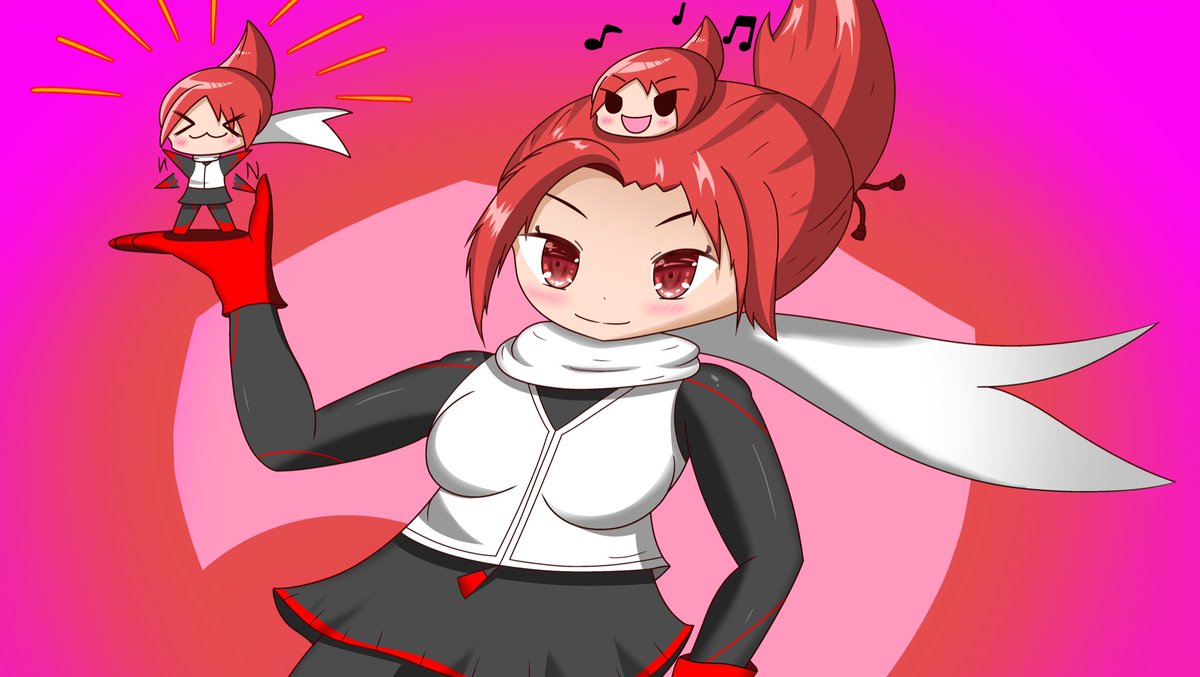 デフォりんとゆっくりんとりんさん ケムリクサ 1日一枚デフォルメ的イラ つれずれのイラスト