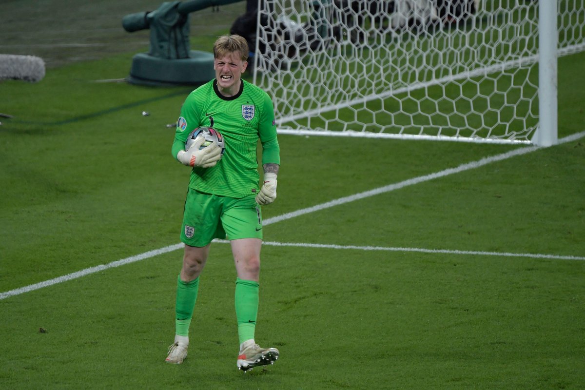 Jordan Pickford deserves so much credit for his performances this tournament..

- 5 clean sheets
- 2 penalty saves
- 2 goals conceded all tournament
- Golden Glove Winner

Unreal 👏🏻👏🏻👏🏻