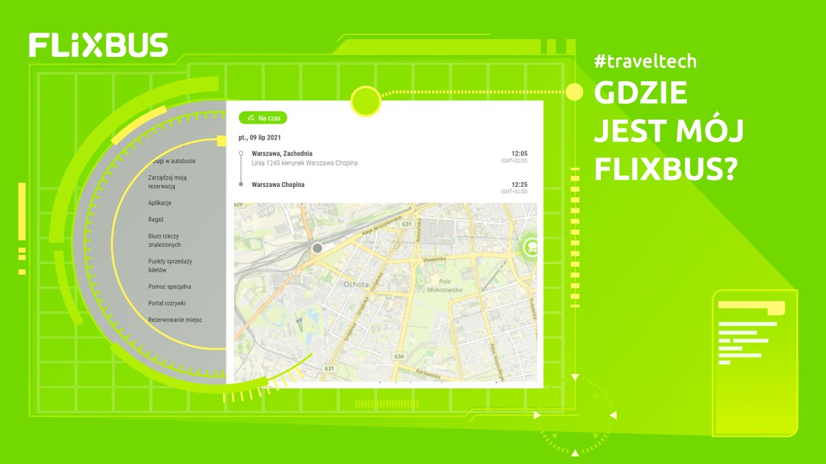 FlixBus_PL's tweet photo. Co nas kręci tak samo jak podróżowanie? NOWE TECHNOLOGIE!🤓 W naszym nowym cyklu #FlixTech przybliżymy wybrane funkcje, dzięki którym podróżowanie z FlixBusem staje się prostsze!
📱 #FlixTech 1: Gdzie jest mój FlixBus? https://t.co/5gZJG0hJAj