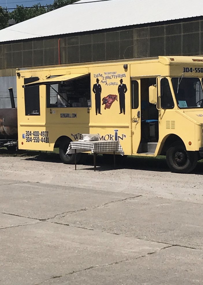 aip_inc's tweet photo. Mobile showroom was almost as good as Dem 2 Brothers and a Grill’s food!! Thanks to everyone for coming out. https://t.co/RfRljPM3Oc