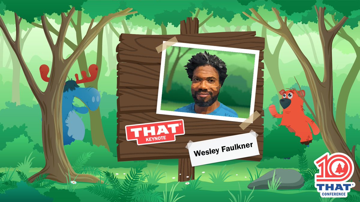 ThatConference's tweet photo. We're excited to have Wesley Faulkner as one of our keynote speakers! There's still time to purchase a ticket and see this keynote and all of our great sessions β order yours today! https://t.co/zzz08xBZWg
#THATconference #THATconference2021 #virtualconference #onthat #atthat https://t.co/XfIMPjsCBu