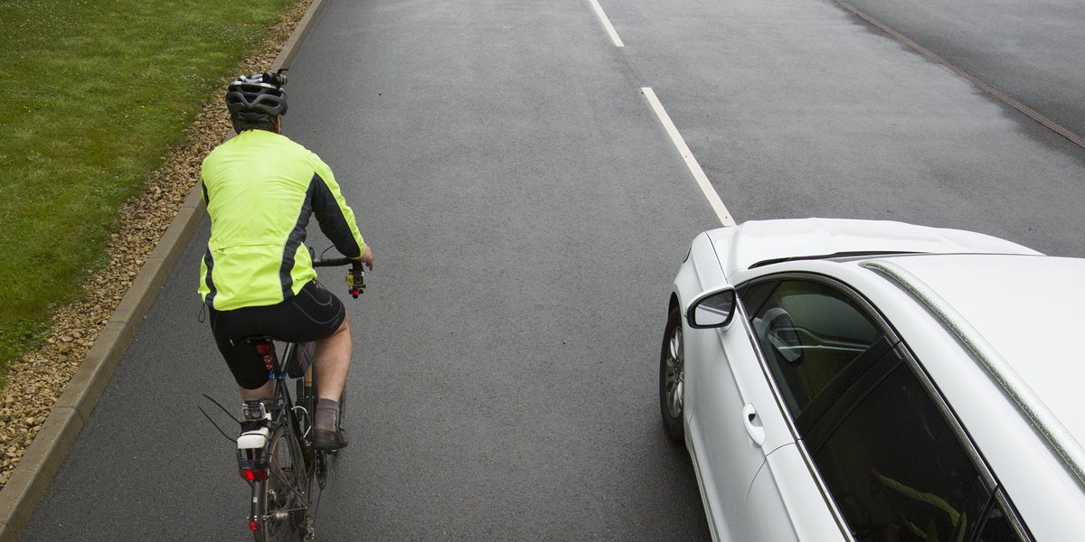 Drivers and bikers remember, when you're on country lanes, a cyclist could be just around the bend ahead. 

Slow down and be prepared to give cyclists space.