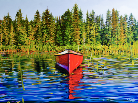 EclipseArt's tweet photo. Living The Dream
30"x40"
Olaf Schneider
https://t.co/mSlDETJh3K @DeerhurstResort @Muskoka411 @yourmuskokalife #canadianart #oiloncanvas #redcanoe #waterscape #interirodesign @Arabella_Art https://t.co/DELi2JMnPq