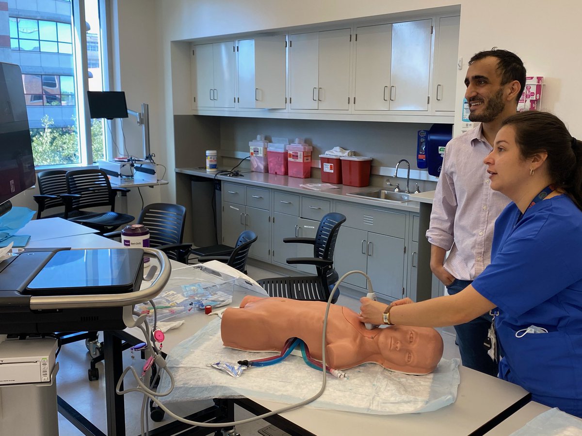 Our #PedsICU summer boot camp for arriving fellows is off to a great start this morning. After procedural skills comes high-fidelity simulation in our College of Medicine state of the art sim lab.