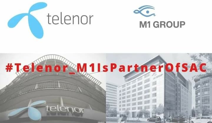 #Telenor_M1IsPartnerOfSAC