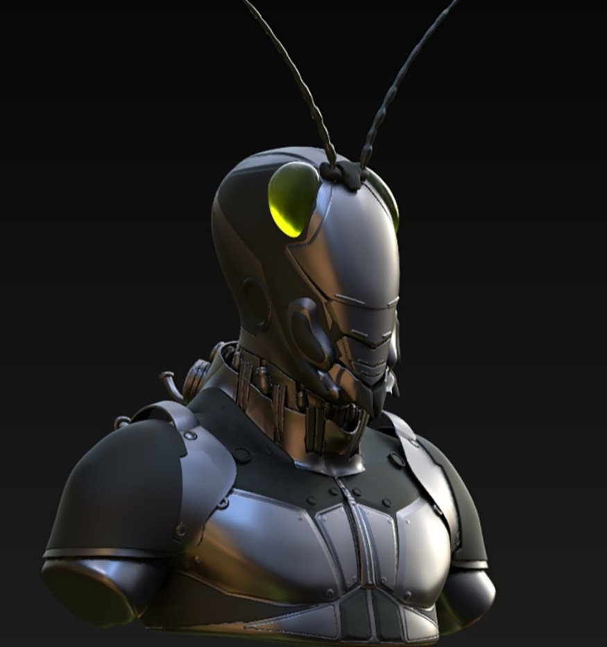 Ruelassefa's tweet photo. Mech bust design practices in 3d.
#3dconcept #Blender3d #digitalsculpt #bustdesign https://t.co/3gHEpCgrYT