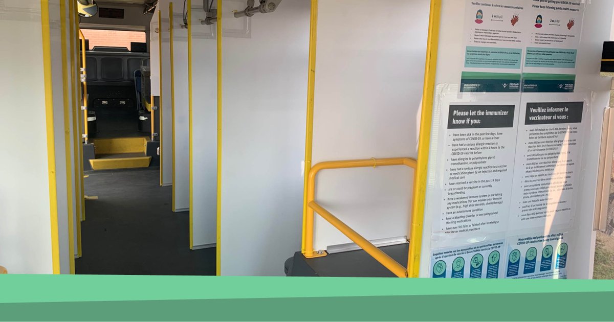 PublicHealthSD's tweet photo. Mobile COVID-19 vaccination clinic launched by Public Health Sudbury &amp; Districts and the City of Greater Sudbury - https://t.co/EILXv2RTIc https://t.co/PefvkZbiqW