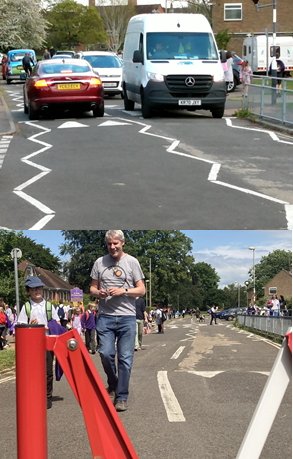 School Street success in Abingdon - well done St Nicolas, all the volunteers, <a href="/OCC/">OnlineChatCenters</a> and <a href="/Sustrans/">Sustrans</a> for making it happen.  I think this before and after image says it all.  Six week pilot is set to continue until end of term and beyond! <a href="/LeyNathan/">Nathan Ley</a> <a href="/AbCarbonCutters/">AbingdonCarbonCutter</a> <a href="/CoHSATOxon/">Coalition for Healthy Streets and Active Travel</a>