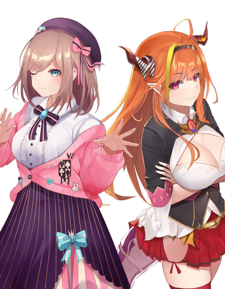桐生ココ ,鈴原るる 「#るるのアトリエ
#みかじ絵 」|Meguのイラスト