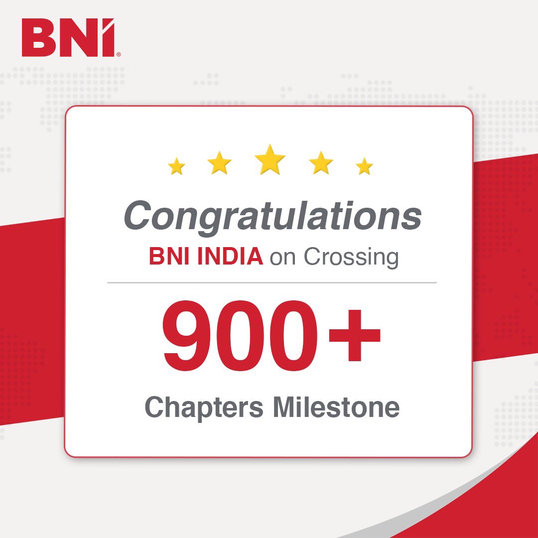 BniGurgaon's tweet photo. What a proud moment!

Well done, Team #BNIIndia. 👏🏻👏🏻👏🏻

@BniGurgaon @BNIindia @BNI_official_pg https://t.co/EybElpXmw1