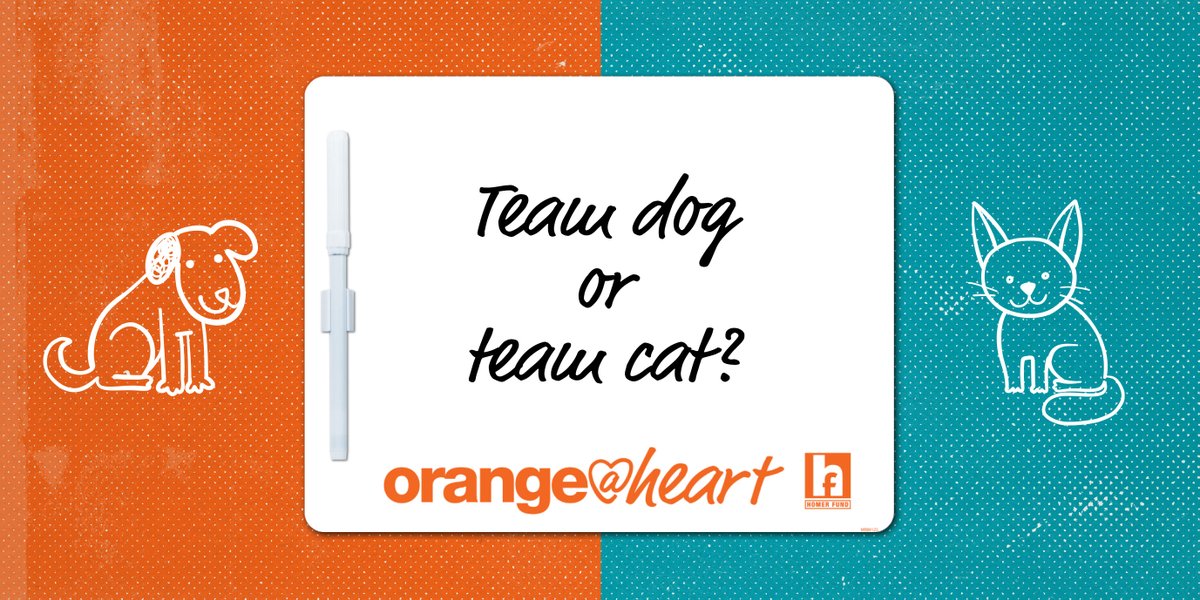 No matter your preference of furry friend, we can all agree it's in our orange blood to help fellow associates in need. Show your #HomerFund support by commenting if you're team 🐕 or team 🐈.

*Will also accept 🐹🐰🐍🦜🐟