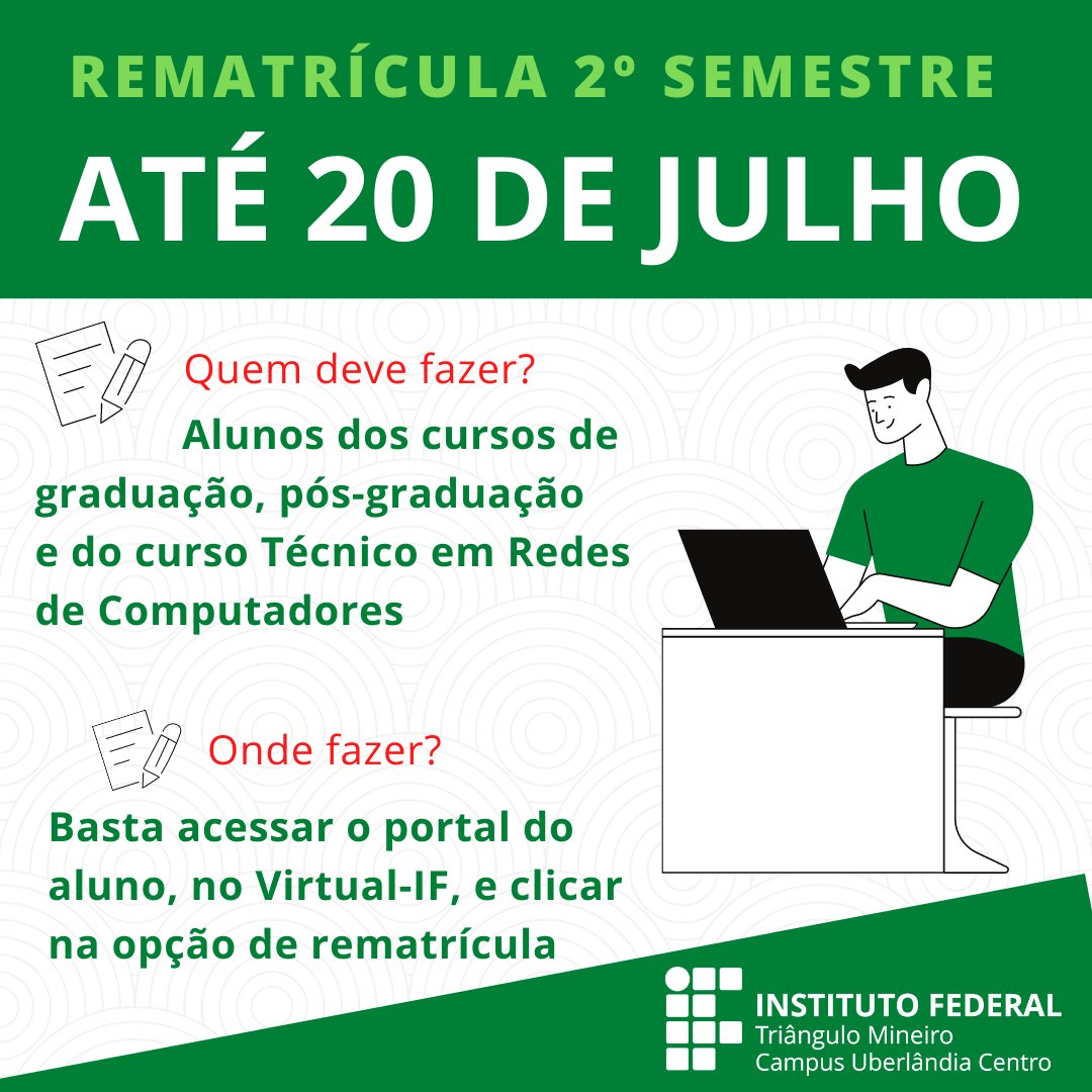 IFTM X Semana do Meio Ambiente - IFTM Campus Uberlândia