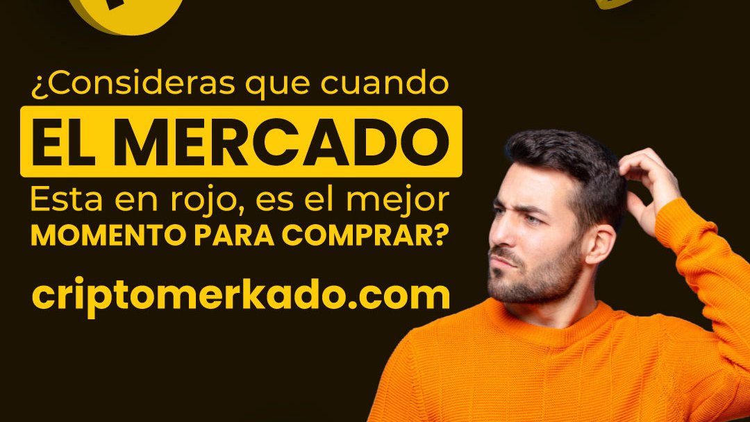 Hoy <a href="/criptomerkado/">CriptoMerkado</a> quiere conocer tu opinión 🤔

¿En qué momento te gusta comprar más criptos, cuando el mercado está en rojo?

Comparte tu opinión con nosotros en los comentarios.

Regístrate y Únete a nuestra comunidad:

💻 criptomerkado.com
 📱 t.me/criptomerkado