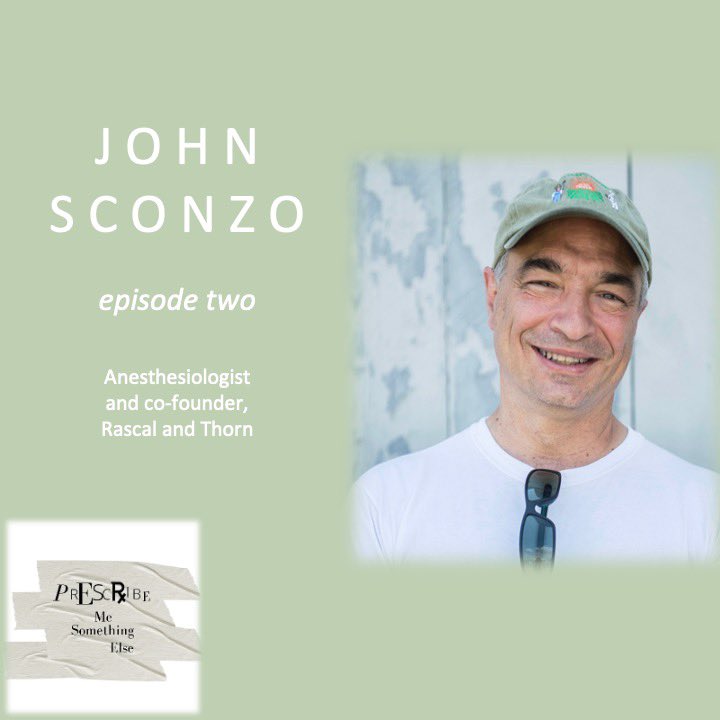 Prescribe_Pod's tweet image. Ep.2 We interview culinary enthusiast and anesthesiologist Dr. John Sconzo.  John co-founded Rascal and Thorn, a global travel company that specializes in custom gastronomic and beverage tours. Tune in to learn how he turned his love of food to a thriving business!