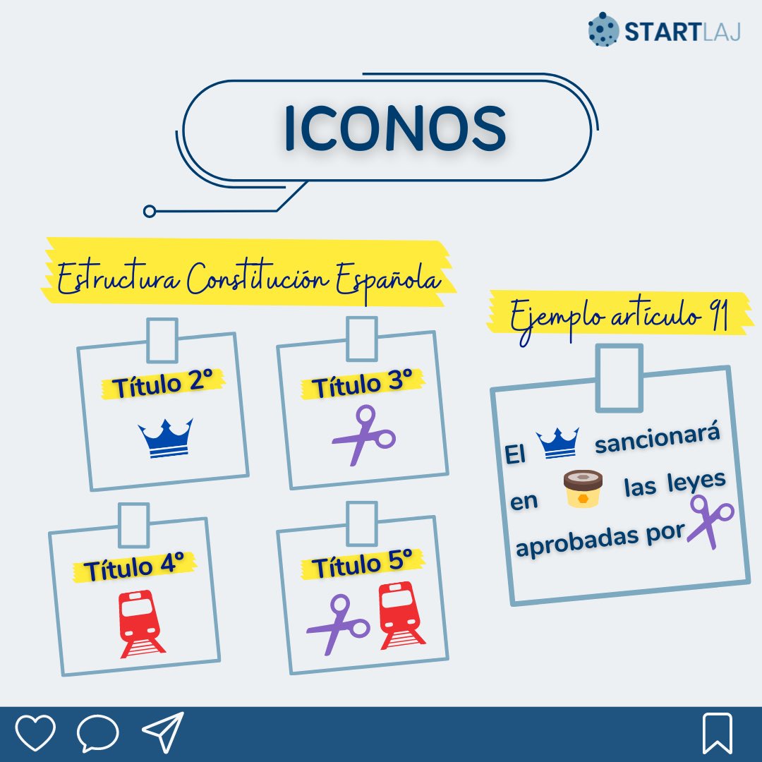 startlaj's tweet photo. 👀 ¿Cuántas veces has dudado y fallado preguntas básicas de la CE?

❓¿Quién nombra a quién? ¿Por qué periodo se hace cada nombramiento?

✍🏼 Combina las técnicas de estudio para poder sacar el máximo rendimiento a cada uno de los artículos en el menor tiempo posible. 

#startlaj https://t.co/cMdQO02vTR