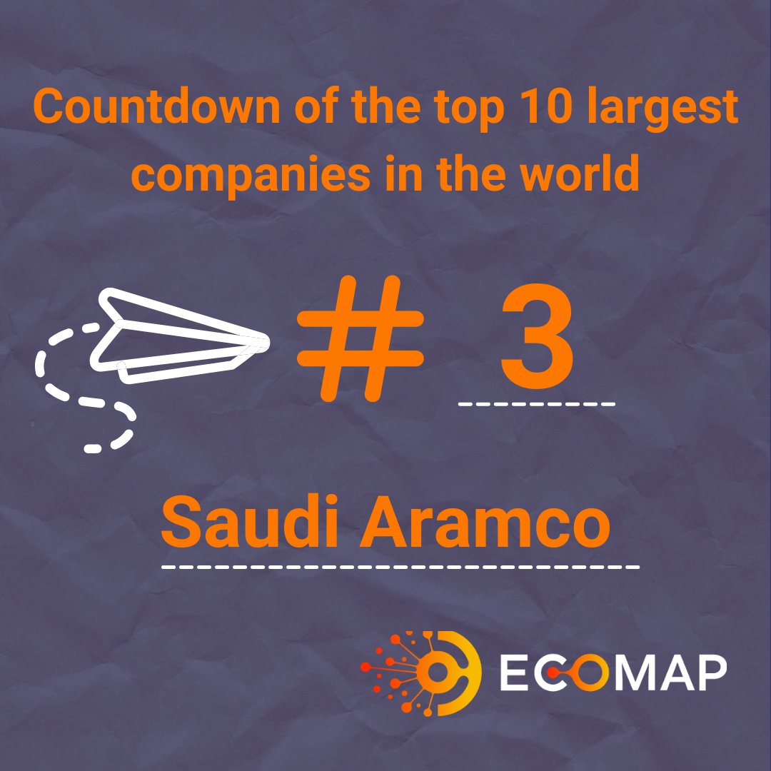 ecomapio's tweet photo. A public petroleum and natural gas company based in Saudi Arabia. In 2020, #saudiaramco generated over $229 billion in revenue and employed more than 66,000 people. Gain deeper insights into the industry at https://t.co/dttWRbW7xu #aramco #saudivision2030 #leader #business https://t.co/I8vhSHVoMp
