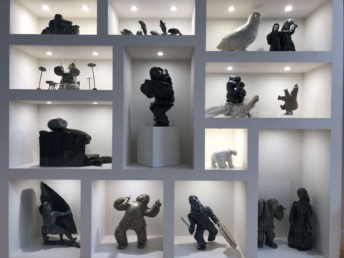MntGalleries's tweet photo. We are proud to support and promote a powerful collection of Inuit carvings at each of our Western Canadian locations.
#Inuit #traditions #sculpture #canadianart #interiordesign https://t.co/PTa6Q0qmxu