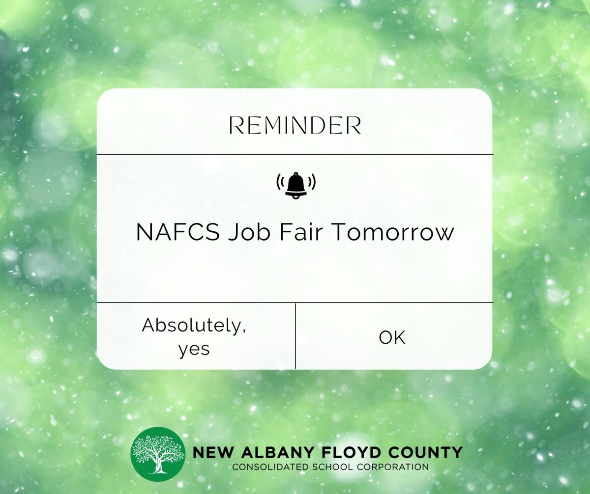 NAFCSchools's tweet photo. ⏰ Set your reminder for our Job Fair, which starts TOMORROW! July 13 from 8 a.m. to 11 a.m.; July 14 from 11 a.m. to 3 p.m.; July 15 from 3 p.m. to 7 p.m. Go to our website to learn more: https://t.co/NwbynjP1kN.
#NAFCSuccess https://t.co/5nRVsKAwCC