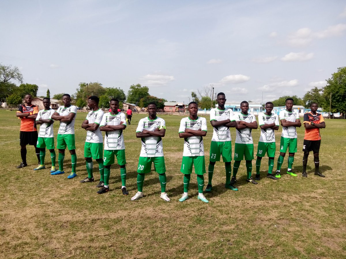 BolgaAllStarsSC's tweet photo. Shadow Akuka, Desmond Amoah and Musa Amadu goals gave us a 3-2 win over Nyariga Fire Babies Yesterday at the Nyariga Doone Park in Week Six of the Upper East Region Division Two League. 
The very important away win edge us closer to middle league qualification.

#StarsOfTheEast. https://t.co/6jstSGuXL7