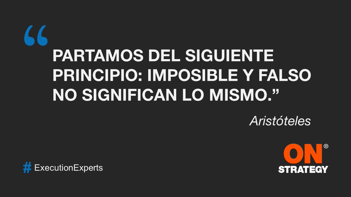 on_strategy's tweet image. #ExecutionExperts #FrasesON #TheStrategyFirst