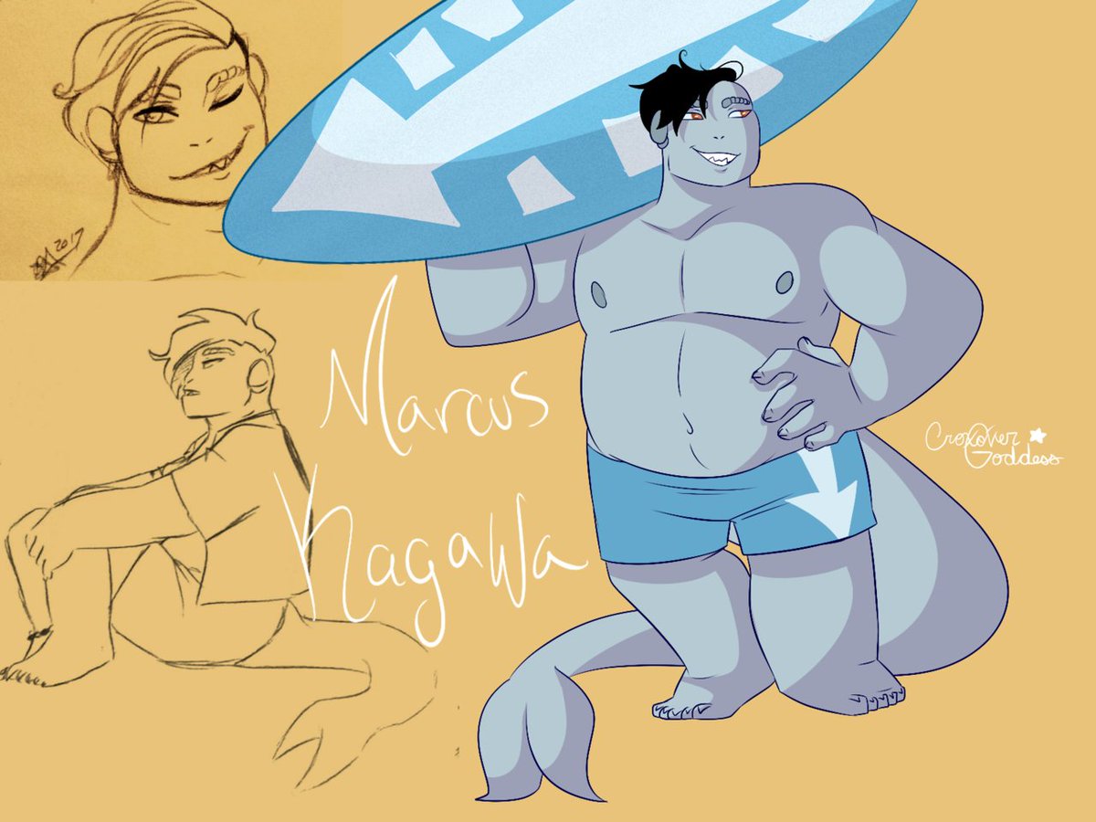 IT'S SHARK WEEK SO WE'RE CELEBRATING MY SHARK MAN MARCUS!
#SharkWeek2021 #middleversevirginia (None of these doodles are recent smh I'm gonna fix that) 