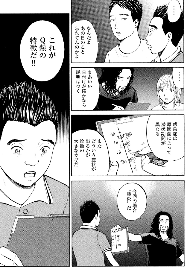 「ボクの病名をおしえてください」その7

「医者は医学の知識は持っているが
答えは患者の中にしかない」

～「町医者ジャンボ!!34話より～
2/3 