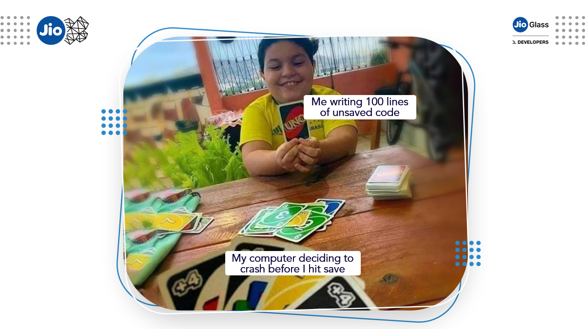 JioXrd's tweet photo. Dear Computer,
I clean you regularly. I feed you with good power everyday. I keep you updated. Then why do you do this to me? πππ
#JioGlass #JioTesseract #VirtualReality #VirtualRealityWorld #AugmentedReality #AugmentedRealityWorld #VR #AR https://t.co/3aqGqfydfs