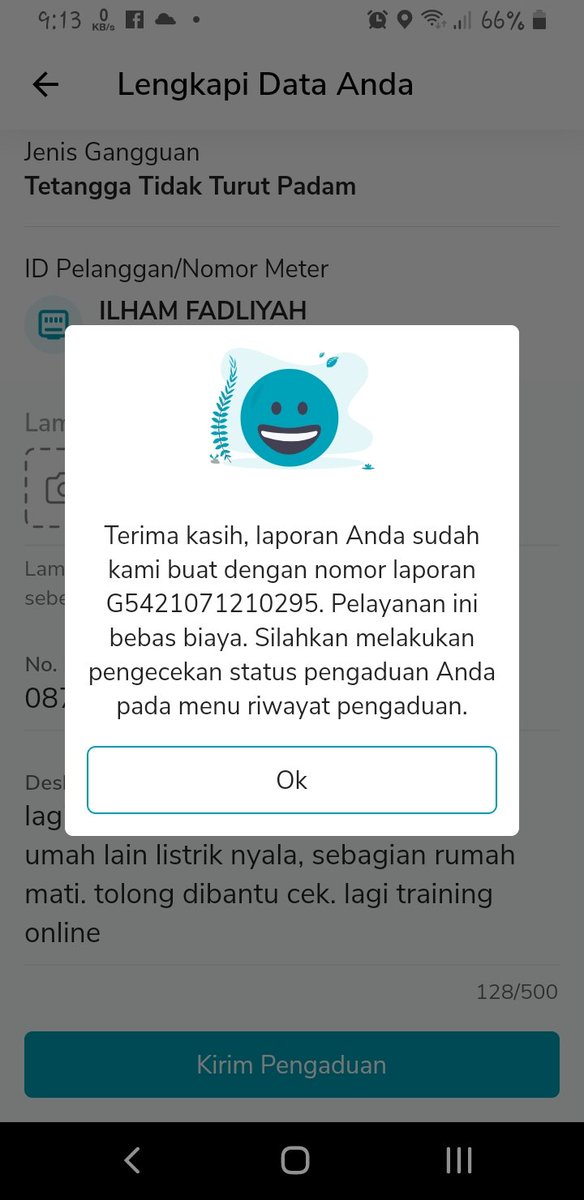 aamfadli's tweet photo. @pln_123 lagi-lagi mati listrik sebagian. sebagian umah lain listrik nyala, sebagian rumah mati. Udh lapor dan udh closed tiket tp masih gini aja. Mana lg training online. Ini tiket laporan baru https://t.co/cZL7eq8sWw