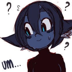 SidereusDraco's tweet photo. "E-Eh? That was unexpected. But I guess I can do that..." https://t.co/KKVQX4RqJ0