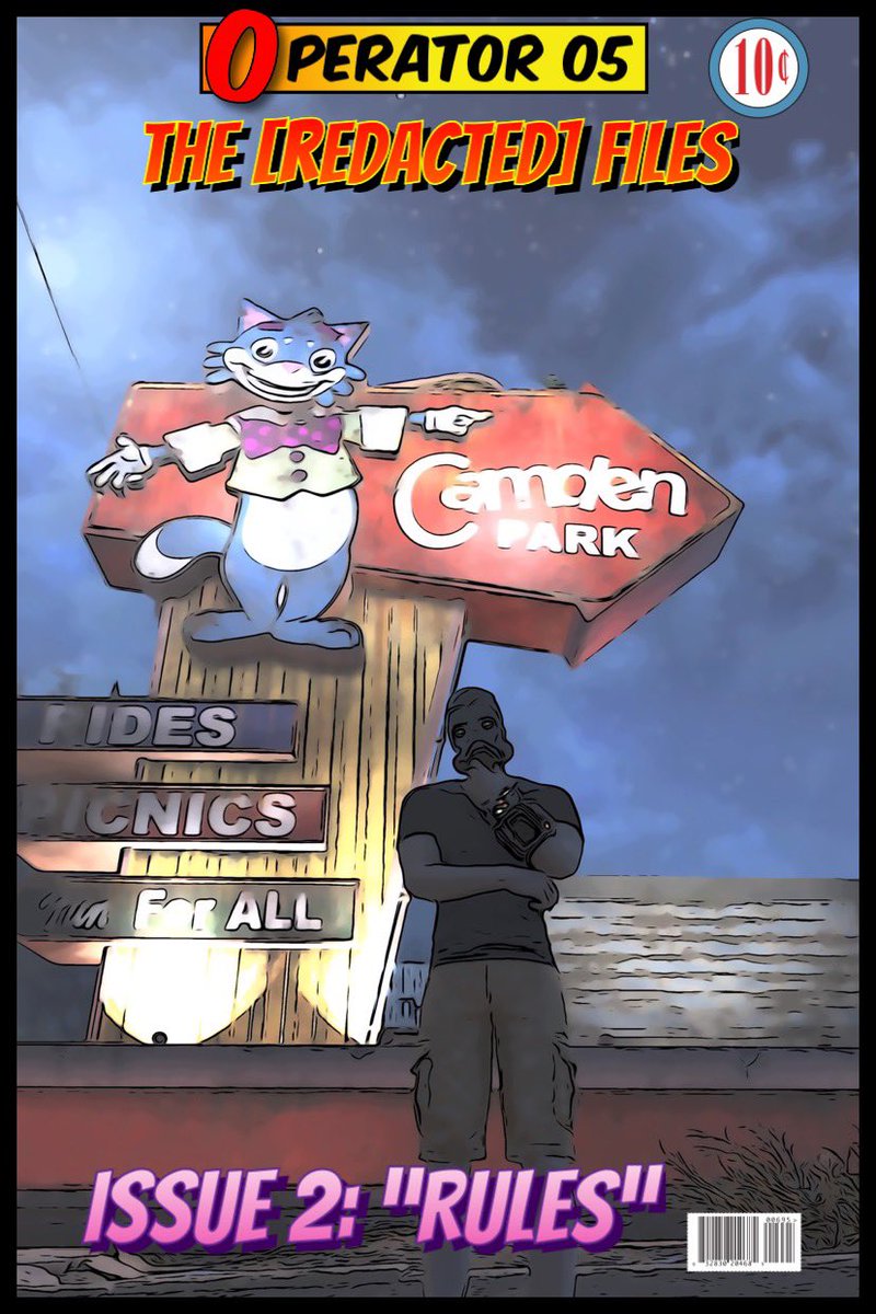 operator_05's tweet image. Designation: #fallout76 
Issue 2:Rules 
Click through the thread below and enjoy Operator 05- a fan comic created by: @lleggster  @Nakari206  and @TeKillaBones