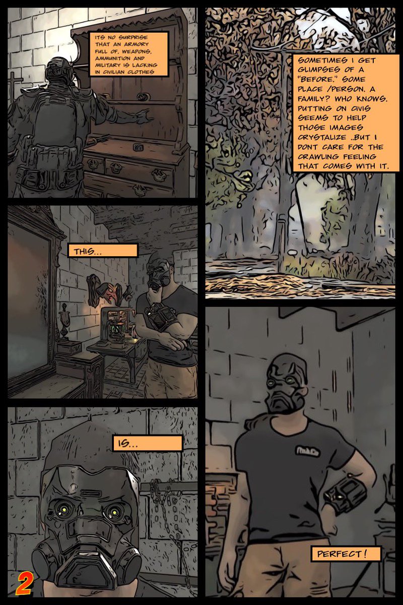 operator_05's tweet image. Designation: #fallout76 
Issue 2:Rules 
Click through the thread below and enjoy Operator 05- a fan comic created by: @lleggster  @Nakari206  and @TeKillaBones