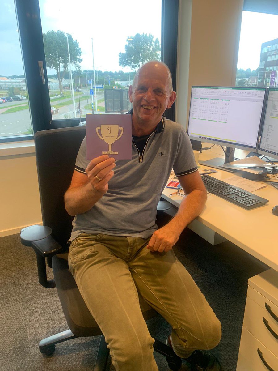 De winnaars van de Valstar EK poule zijn bekend. Collega Peter van den Berg is nummer 1 geworden. Peter had de finale uitslag zelfs goed! Gefeliciteerd!