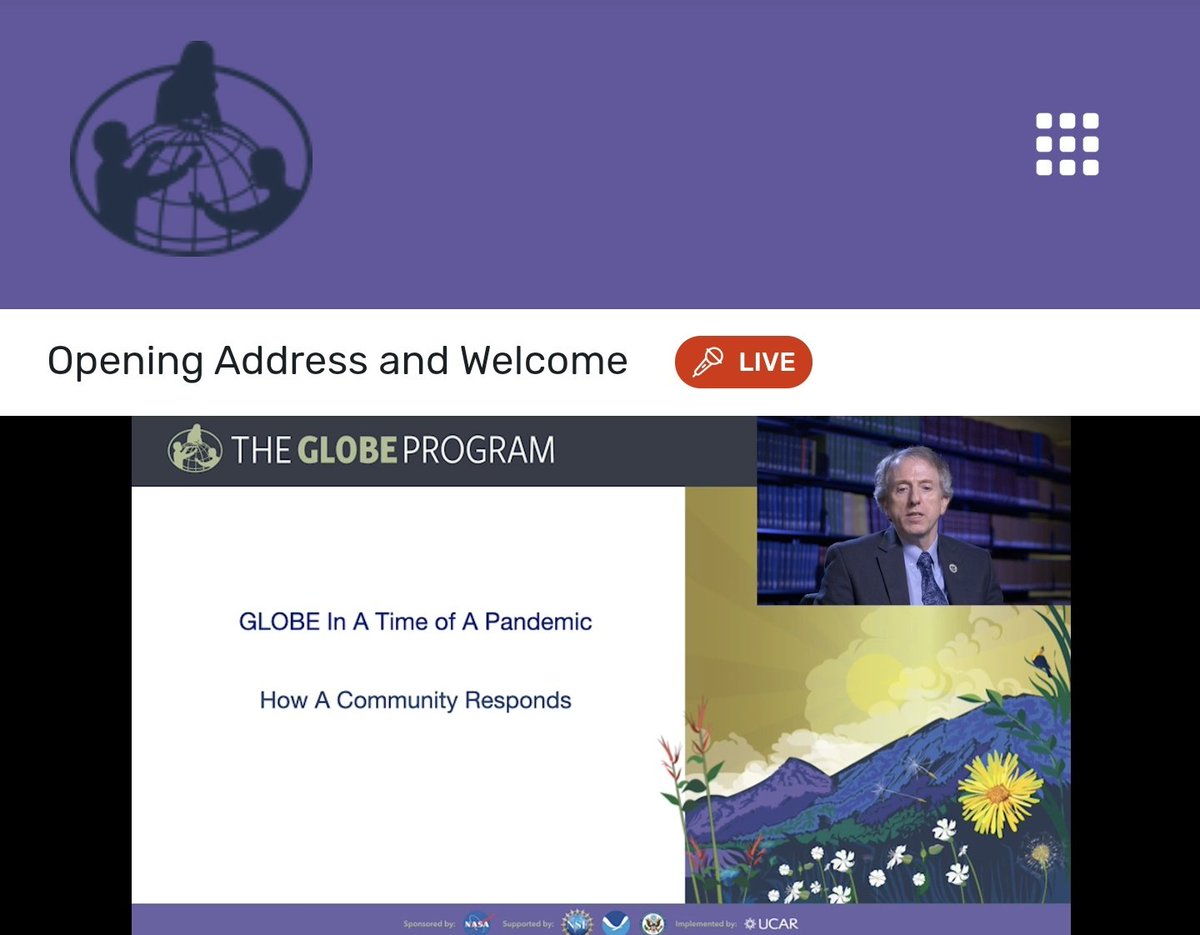 #يحدث_الآن
انطلاق الاجتماع السنوي الافتراضي لبرنامج GLOBE.