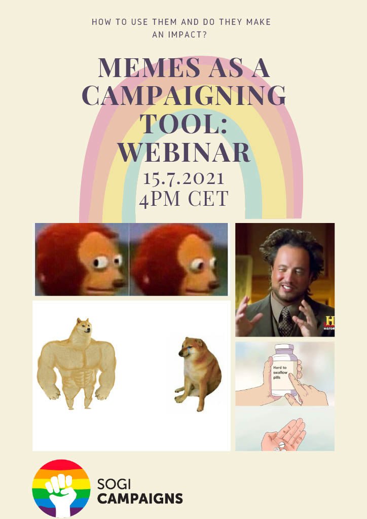 Meet our speakers! 📢
On Thursday, 15th of July we will speak with Giovanni Hashimoto <a href="/VanniHashimoto/">Giovanni Hashimoto / 橋本ジオ 🇺🇦</a> from @agdigitalus and explore together how memes can be effective tool in digital campaigns. 
REGISTER ➡️ bit.ly/registration_m…
4 PM CET ⏰