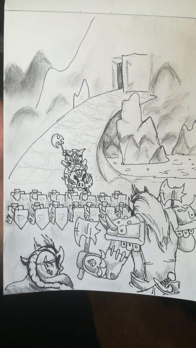 Baelgrim_'s tweet photo. Perdón pero esta batalla si fue épica

La Batalla de la Lava Risueña que enfrentó a Baelgrim y sus enanos contra el clan orco Rompecráneos bajo la atenta mirada de la montaña Roca Negra https://t.co/hRCMOb87yM