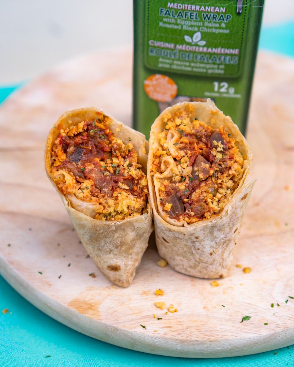 Oh hello #Mediterranean #Falafel with eggplant salsa.
A dance of #flavor &amp; #nutrition right there - all wrapped up ready to Nom.  
Drop a 🤤 below if you’re ready to take a bite.
#Nomnoms #nomnom #foodie #foodfind #yum #delicious #snacks #mondaymotivation #healthy #funfood