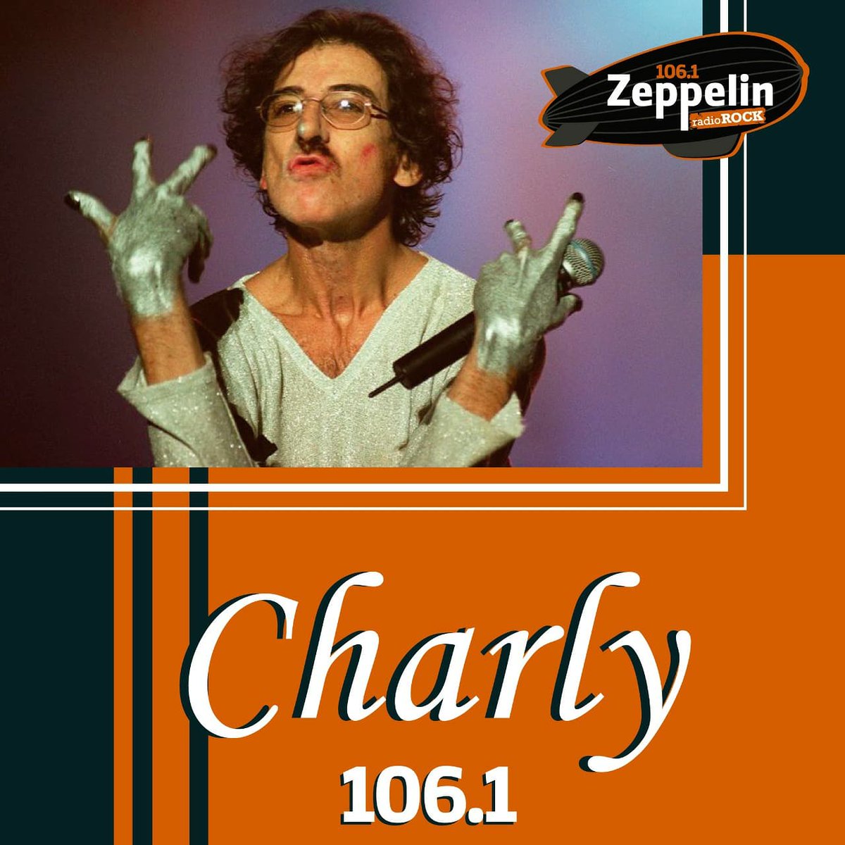 ZeppelinR1061's tweet photo. Voy buscando el placer de estar vivo 🤟🎸
#arribaconzeppelin #rock #radiorock  #charlygarcia https://t.co/0kwm5pJklz